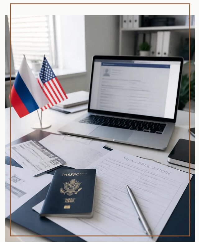 Оформление визы в США для туристов и бизнеса в Инте