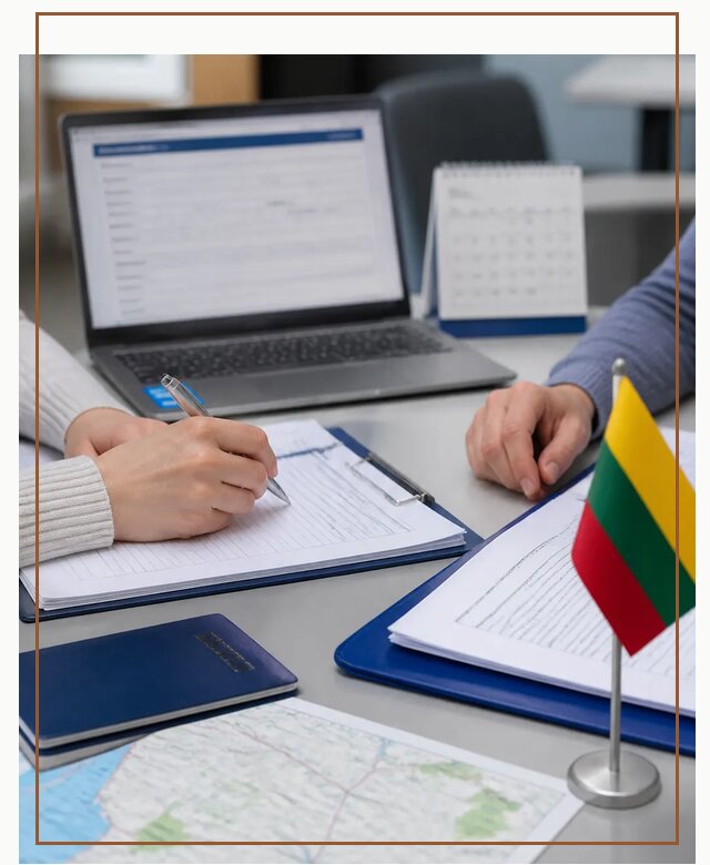 Профессиональное оформление визы в Литву для поездки в Инте