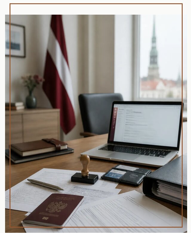 Оформление вида на жительство в Латвии под ключ в Инте