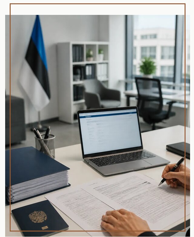 Оформление ВНЖ в Эстонии для переезда и легального проживания в Инте