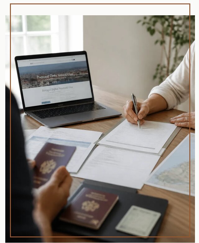 Оформление Digital Nomad и ВНЖ Португалии в Инте